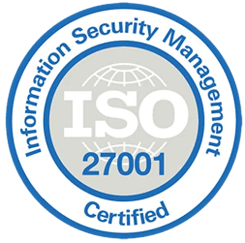 ISO 27001 Certified