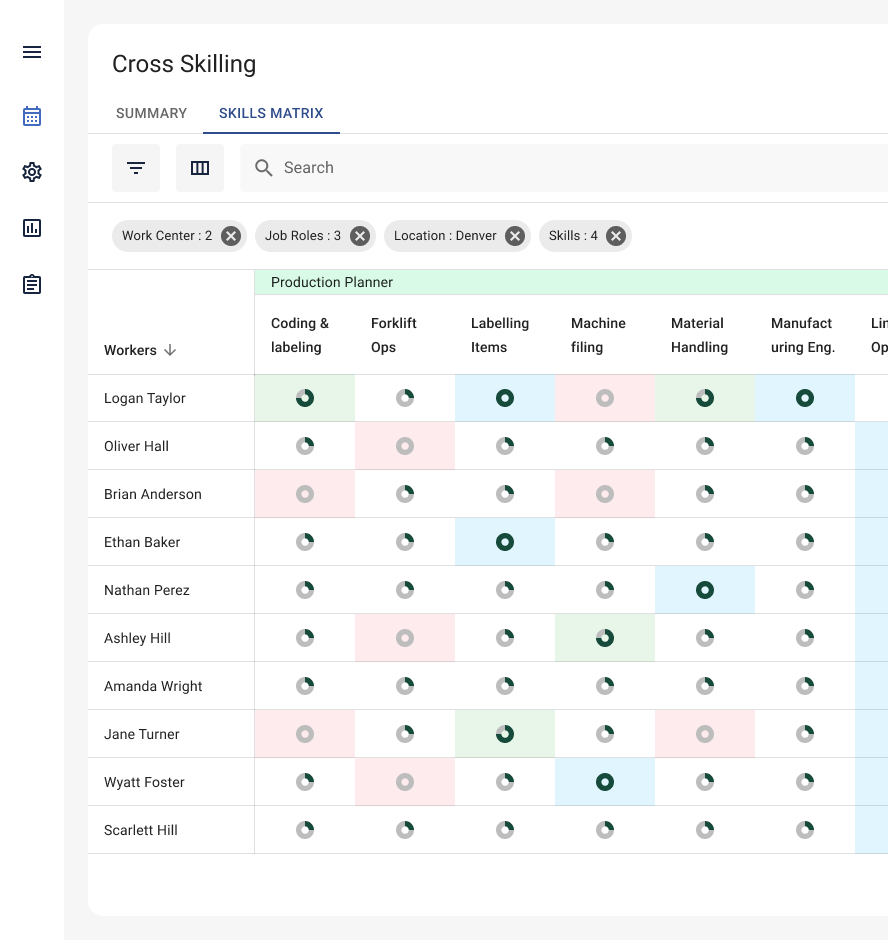 Digital Skills Matrix
